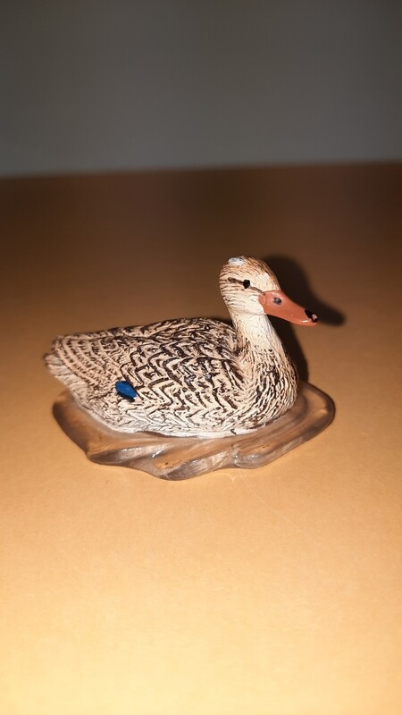 Schleich Farm World Stockente, Ente von 2016 (0009b)