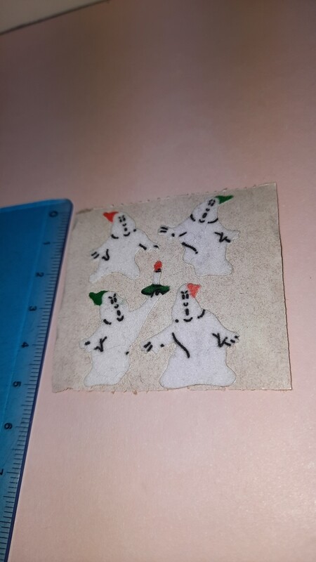 Sticker/ Stoff Abriss, 80er/ 90er Jahre Spielzeug
