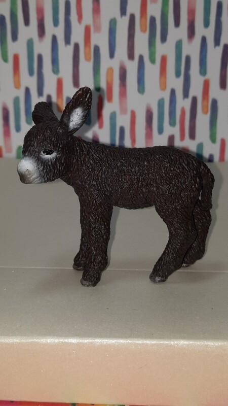 Schleich Farm World Schweine/ Esel Fohlen von 2010 (019a)