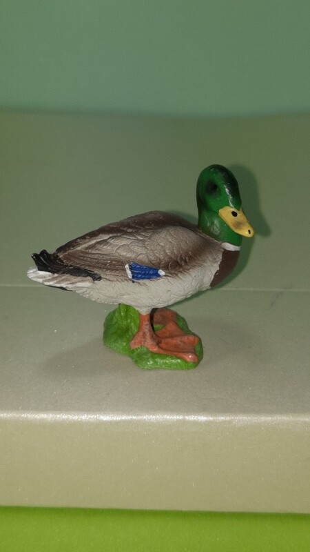 Schleich Farm World Stockente, Ente/ Erpel von 2009 (09b)