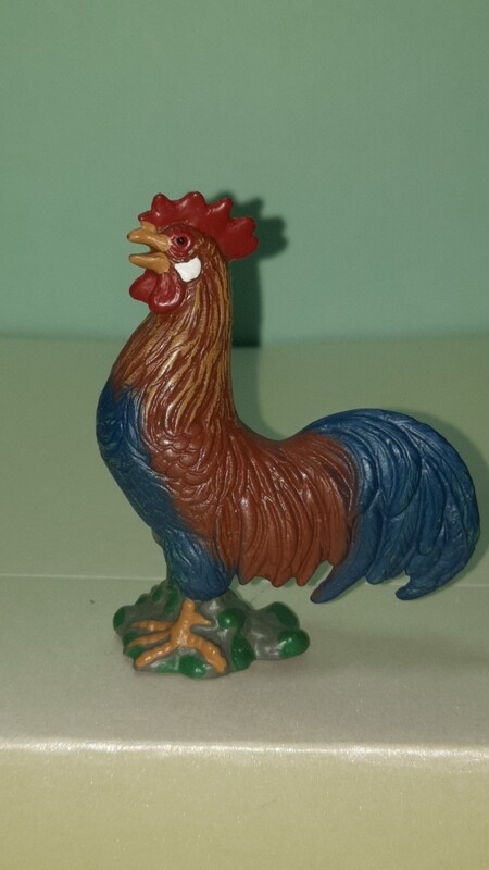 Schleich Farm World Hahn von 1999 (135a )