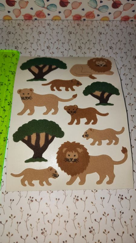 Sandylion Sticker Abriss ( Big ) Fuzzy/ Stoff