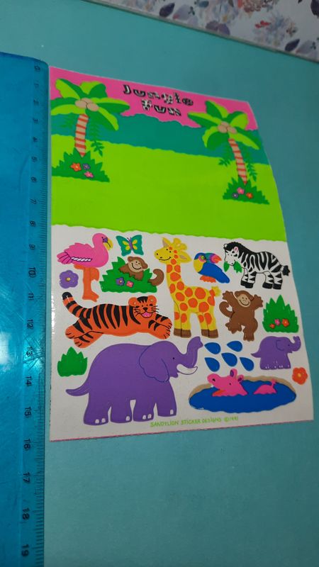 Sandylion Sticker Abriss Kromekote ( Big ) 90er Jahre Spielzeug