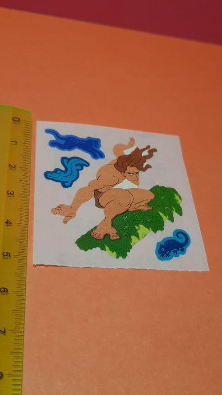 Sandylion Sticker Abriss, 80er/ 90er Jahre Spielzeug Kromekote 