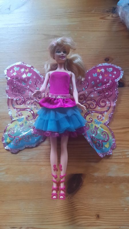 Barbie als Schmetterling