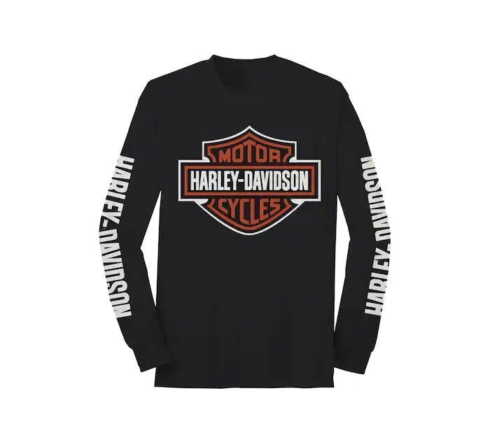 Harley-Davidson Longsleeve "Bar and Shield" Black