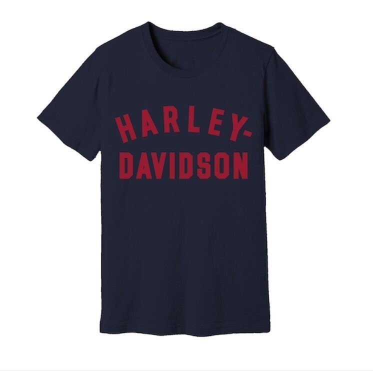 Harley-Davidson Herren Shirt "Staple Tee" Caban Blue