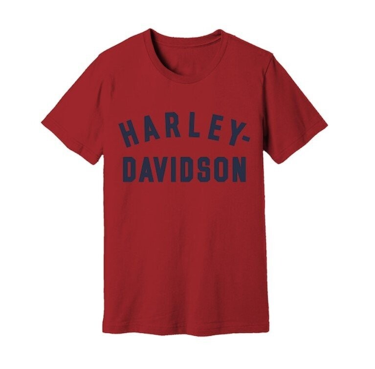 Harley-Davidson Herren Shirt "Staple Tee" Chili Pepper Red