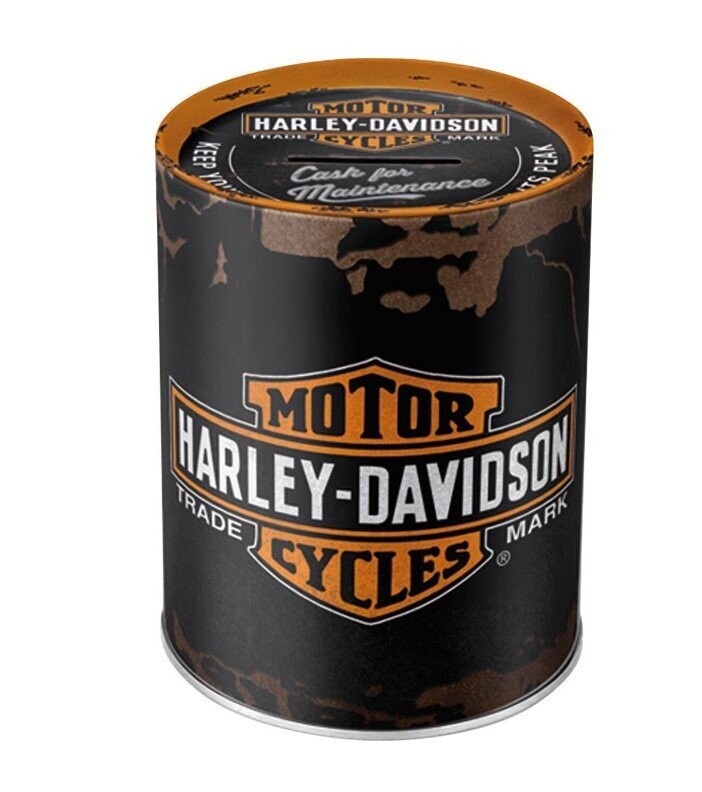 Harley-Davidson Spardose mit "Trade Mark" Logo