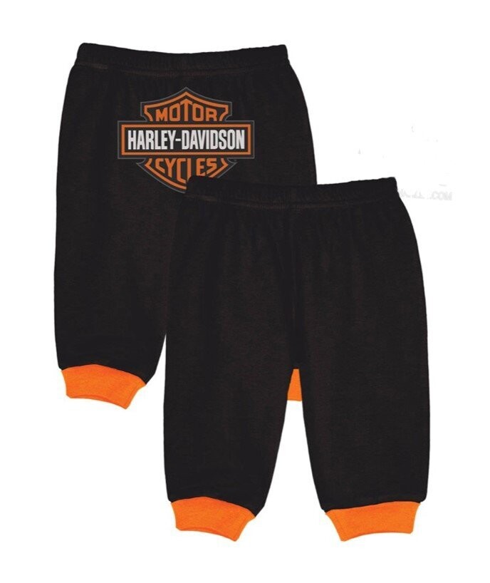 Harley-Davidson Boy's B&S Knit Pants Black