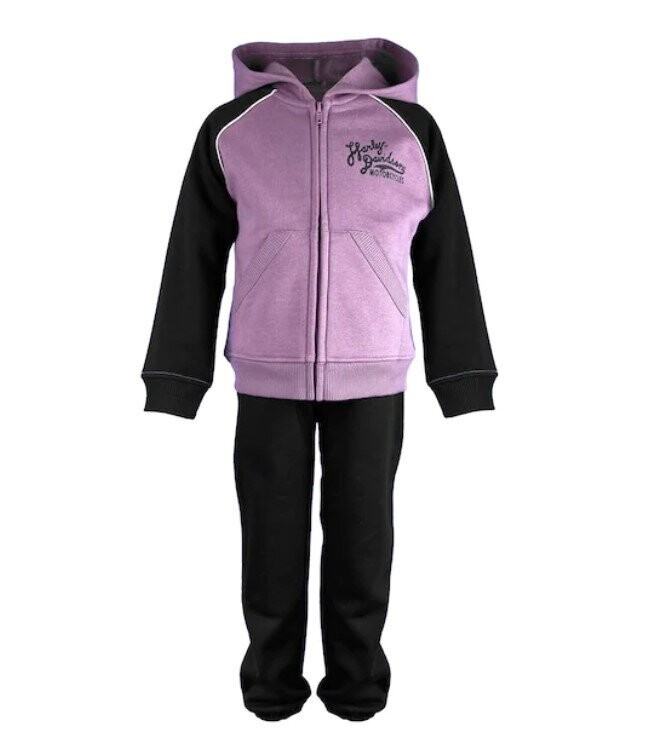 Harley-Davidson Girl Fleece Hooded Jog Set