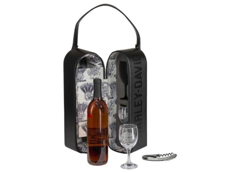 Harley-Davidson Weinflaschen Tragetasche Set