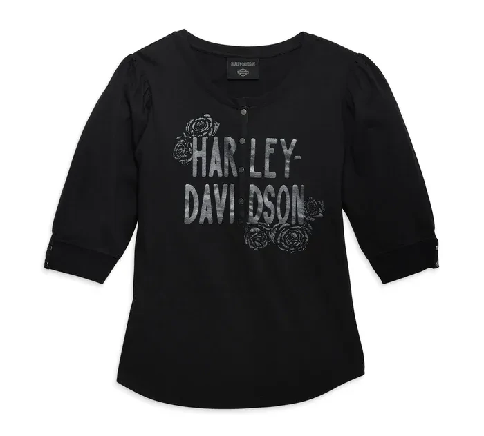 Harley-Davidson Damen Top "Pride Fashion Knit Top" Black
