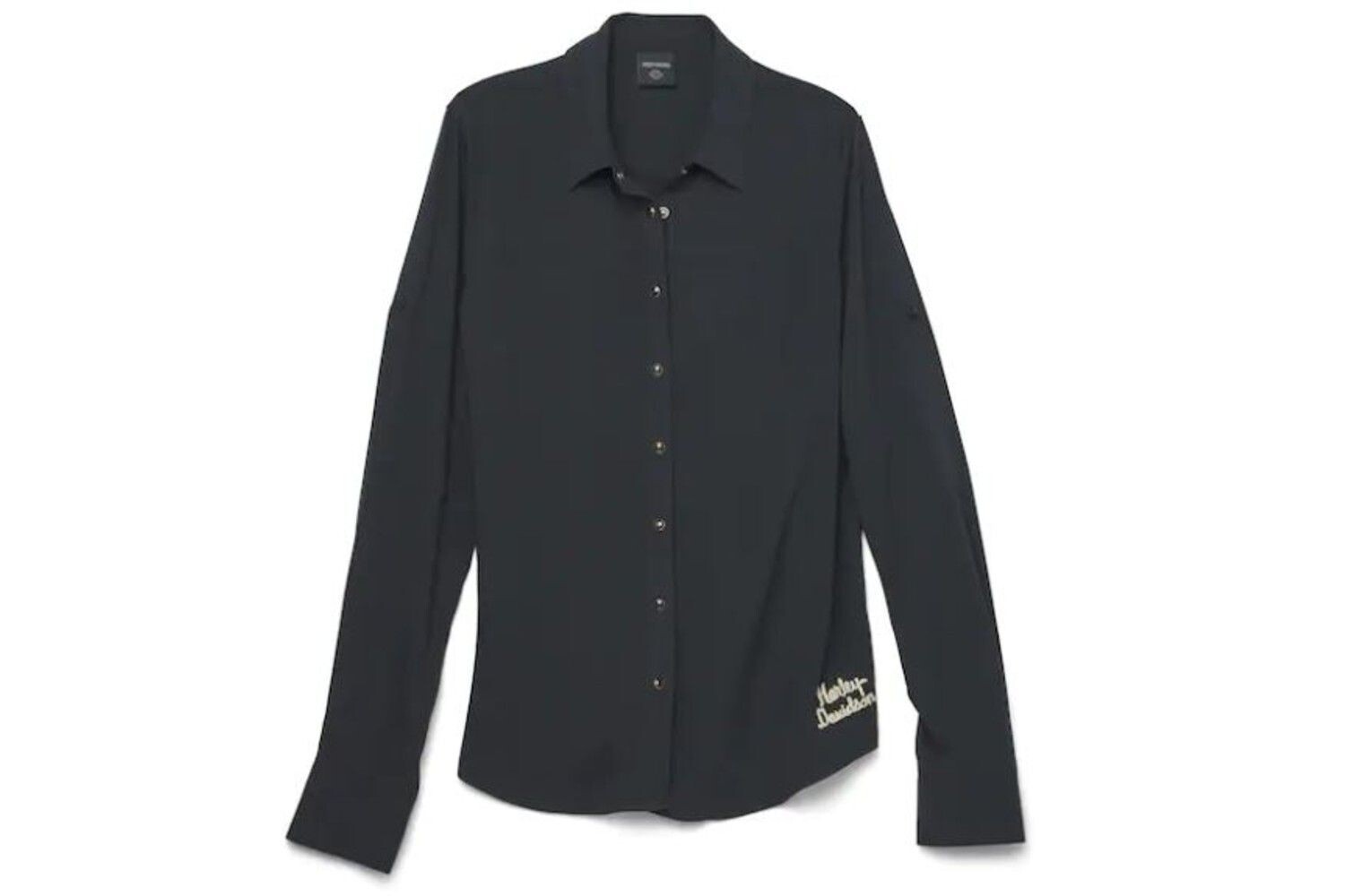 Harley-Davidson Damen Bluse "Roses Convertible" Black