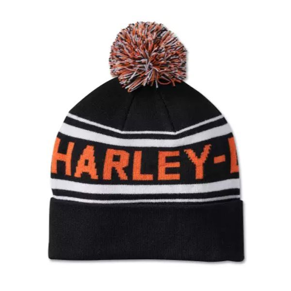 Harley-Davidson Herren Bommelmütze