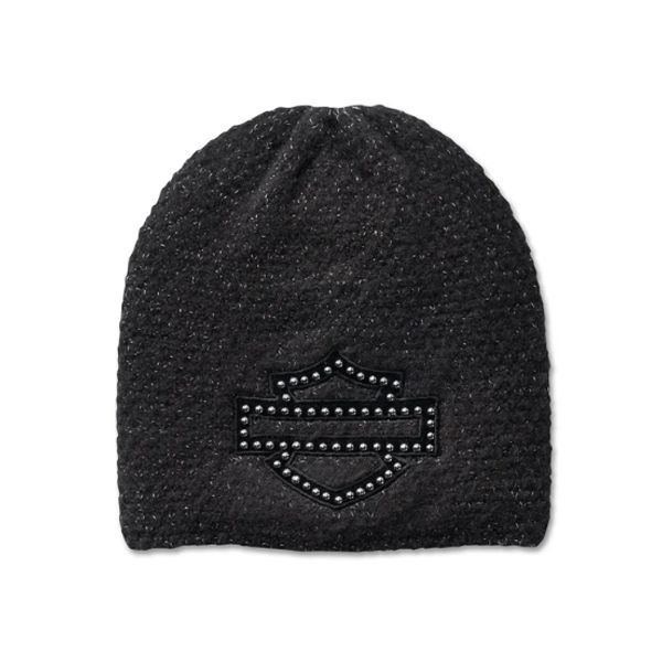 Harley-Davidson Damen B&S Beanie Black