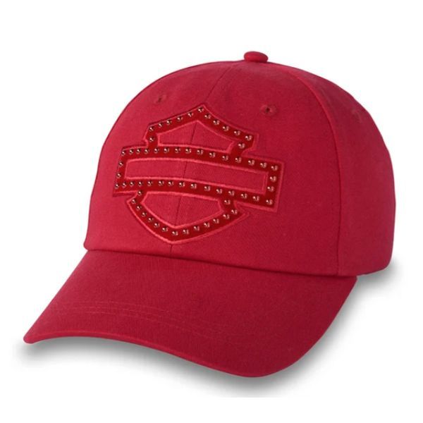 Harley-Davidson Damen Cap "Bar & Shield"  Red