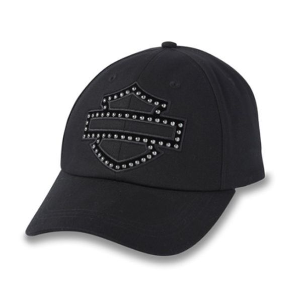 Harley-Davidson Damen Cap "Bar & Shield Embellished"  Black