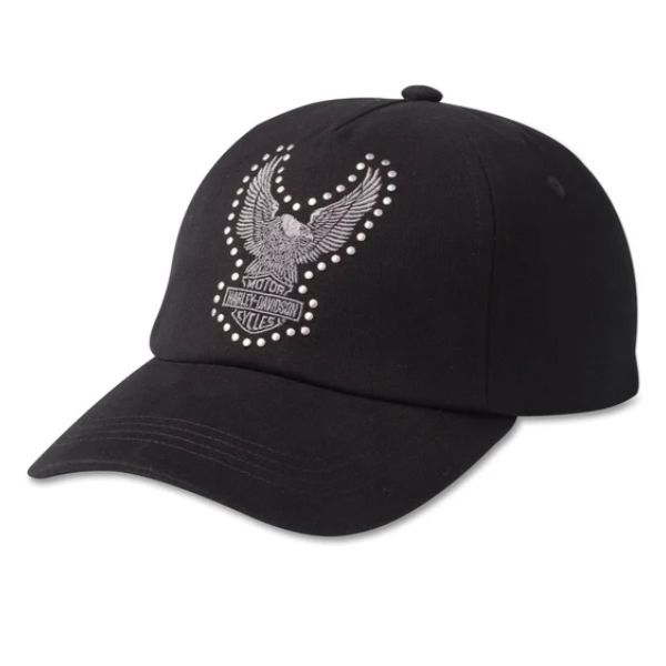 Harley-Davidson Damen Cap "Eagle Baseball" Black