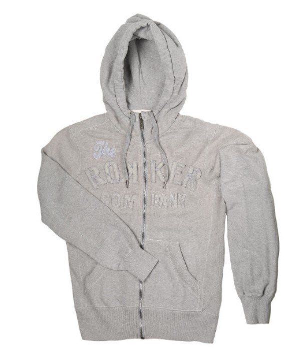 Rokker Sweatjacke Unisex Grey