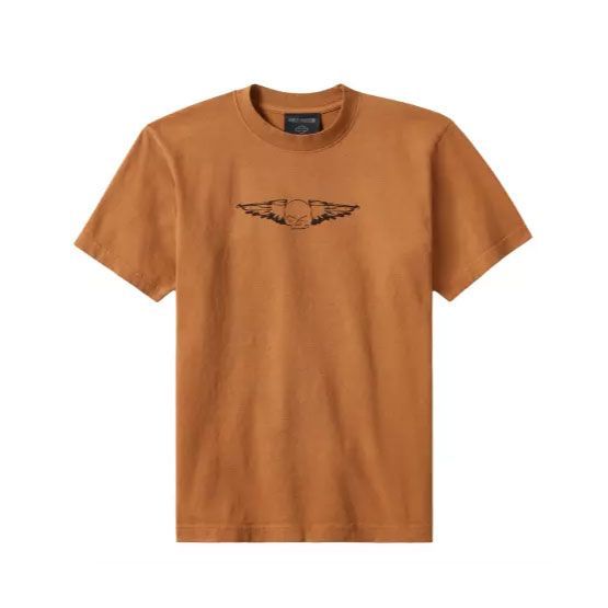 Harley-Davidson Herren Shirt "Willie G Sketchy Skull" Brown