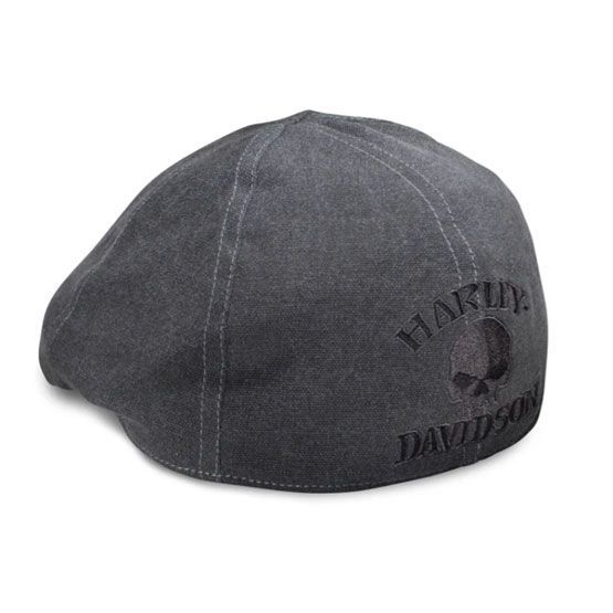 Harley-Davidson Herren Cap "Cotton Skull Ivy" Gray