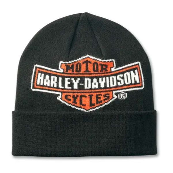 Harley-Davidson Herren H-D Oil Can Beanie Black