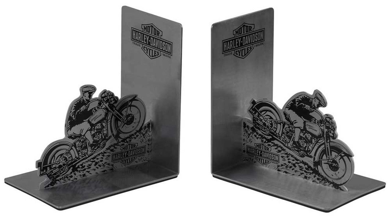 Harley-Davidson Buchstützen "Hill Climber Graphic B&S"