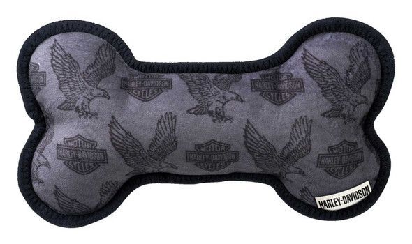 Harley-Davidson Repeat Bar & Shield Eagle Plüschknochen Hundespielzeug