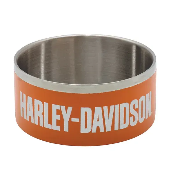 Harley-Davidson Futternapf, Orange, Small