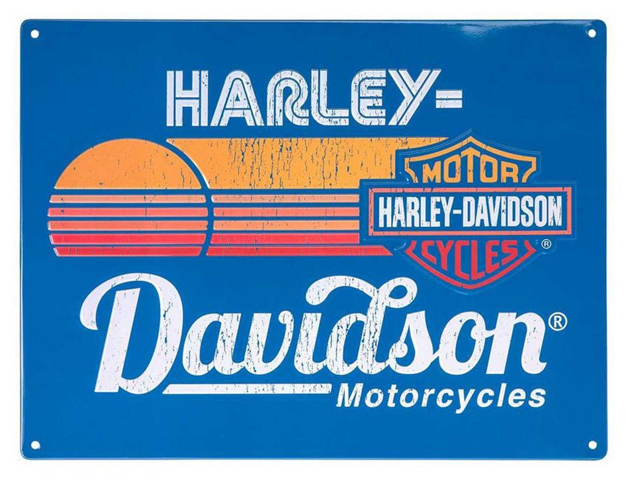 Harley-Davidson Bar & Shield Sunset Logo Sign