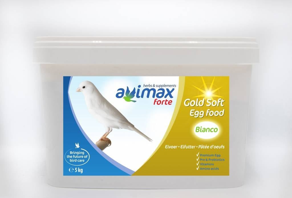 AviMax Forte Gold Soft Moist Bianco (White) Premium Eggfood 5KG