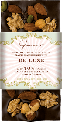 Zartbitter Schokolade de Luxe