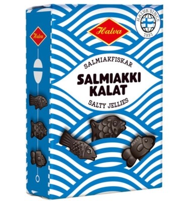 Halva Salmiakki Kalat Box, 240g