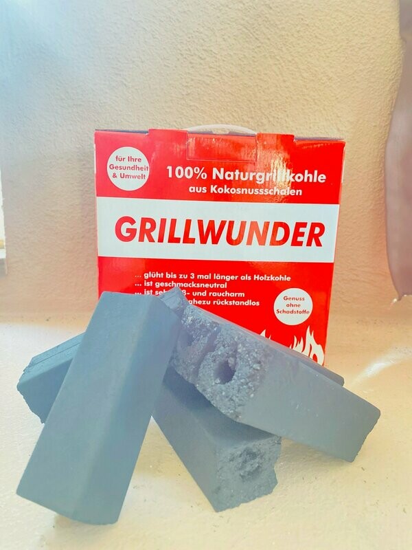 Grillwunder Kokosnusskohle