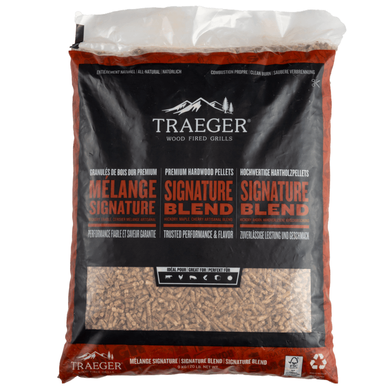 TRAEGER FSC SIGNATURE BLEND HOLZPELLETS TRAEGER FSC SIGNATURE BLEND HOLZPELLETS