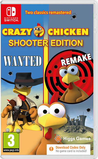 Crazy Chicken Shooter Edition [Code-in-Box] (Nintendo Switch)