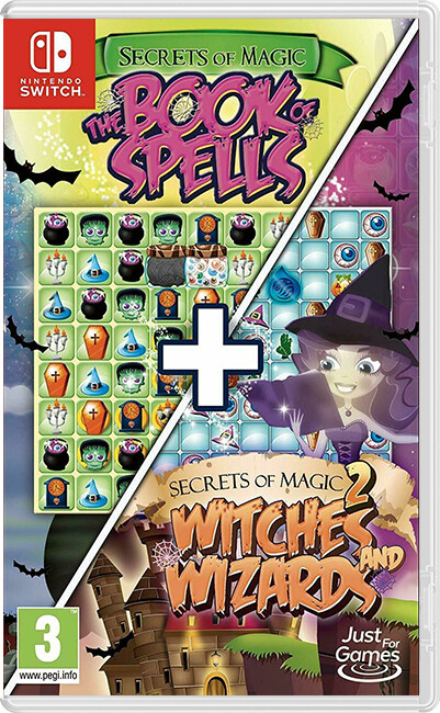 Secrets of Magic 1 & 2 – The Book of Spells + Witches and Wizards (Nintendo Switch)