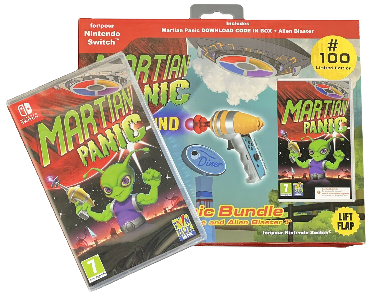 Martian Panic Nintendo Switch (Limited Edition) Bundle