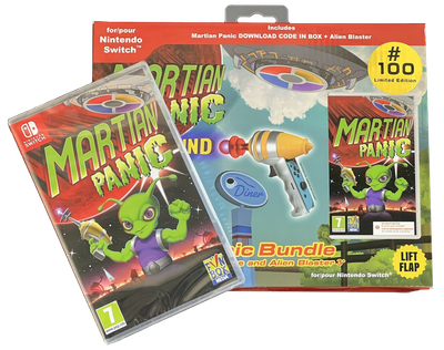 Martian Panic Nintendo Switch (Limited Edition) Bundle Martian Panic Nintendo Switch (Limited Edition) Bundle