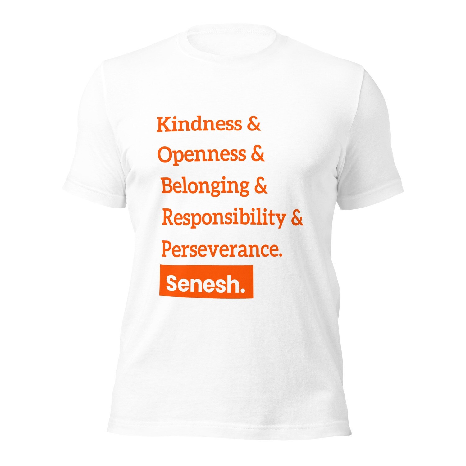 Adults Senesh Values (English) T-Shirt