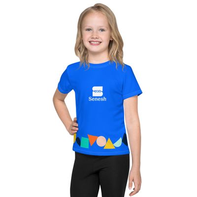 Senesh Shapes Kids crew neck t-shirt