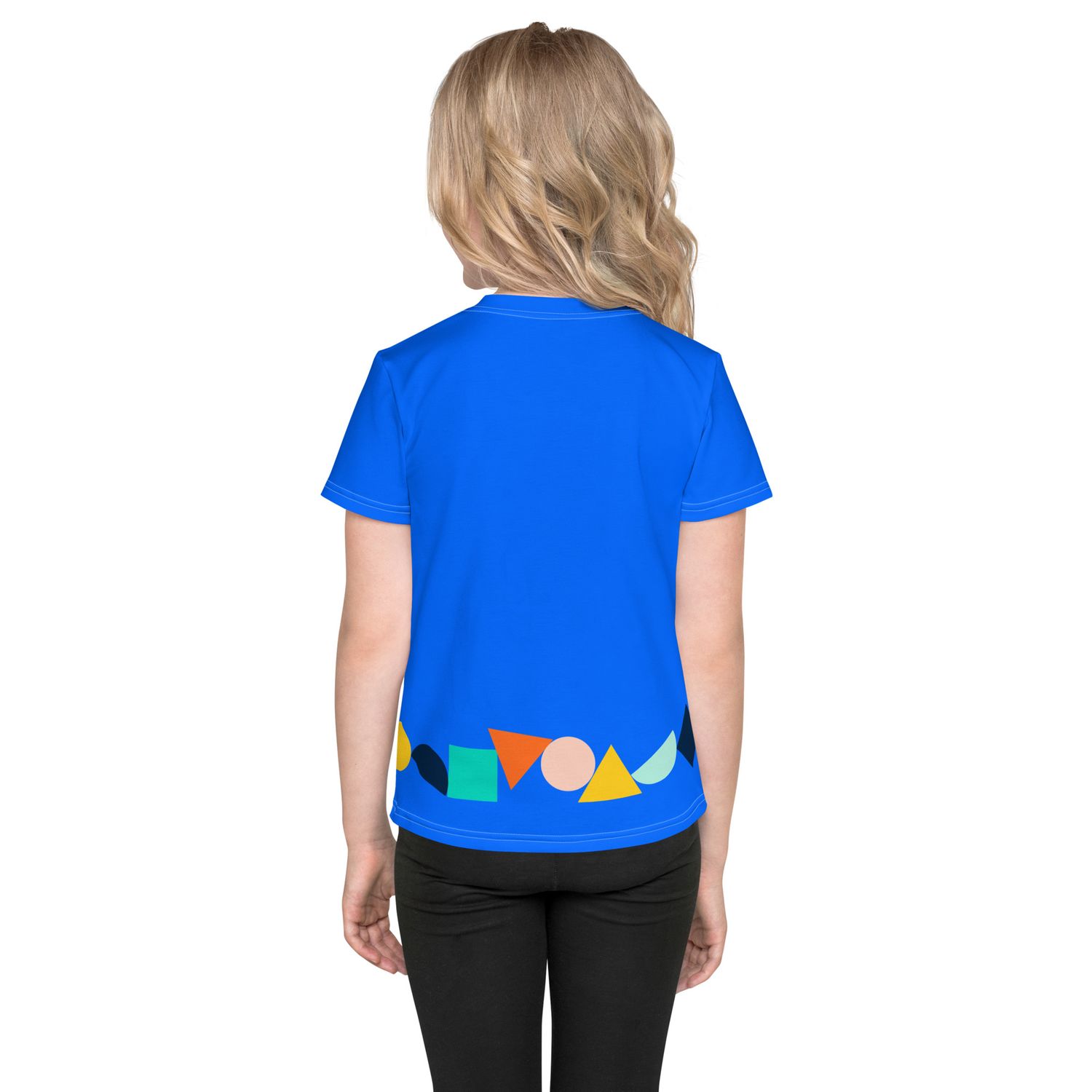 Senesh Shapes Kids crew neck t-shirt