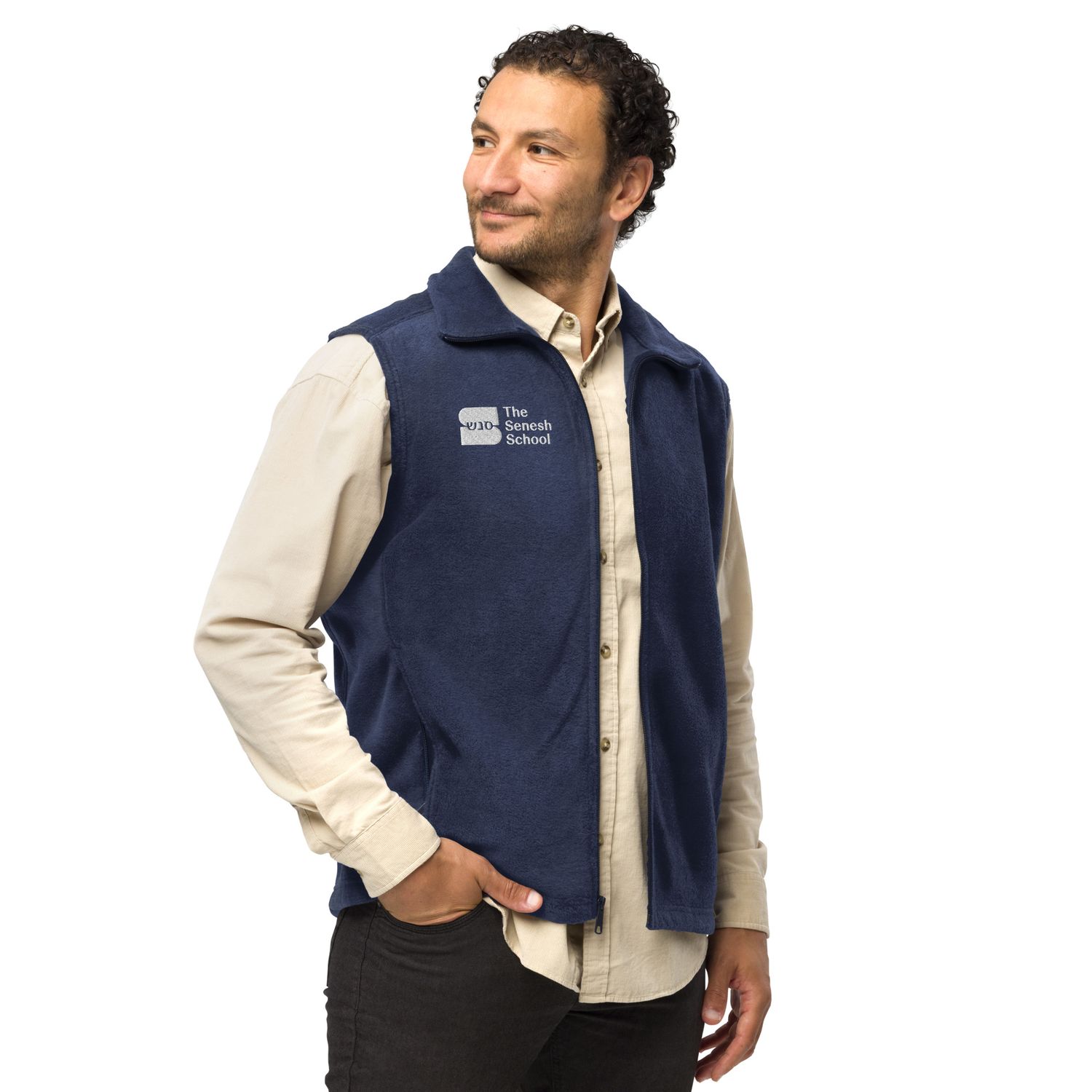 Senesh Men’s Columbia fleece vest