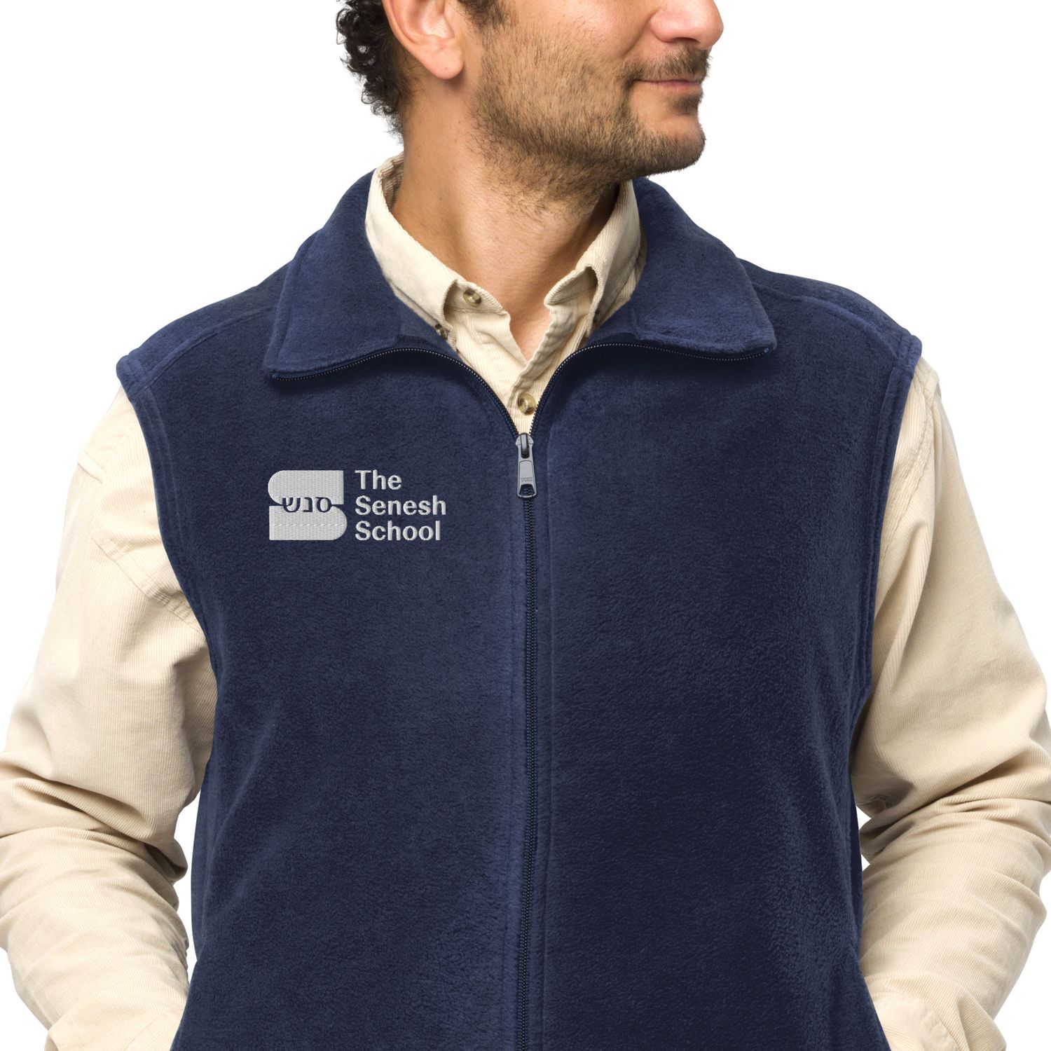 Senesh Men’s Columbia fleece vest