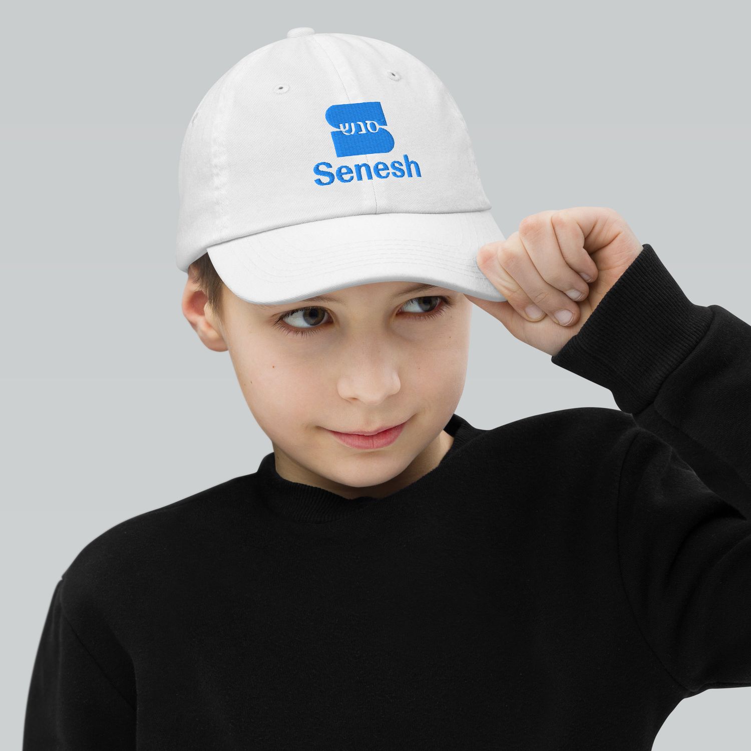 Senesh Youth baseball cap (white)