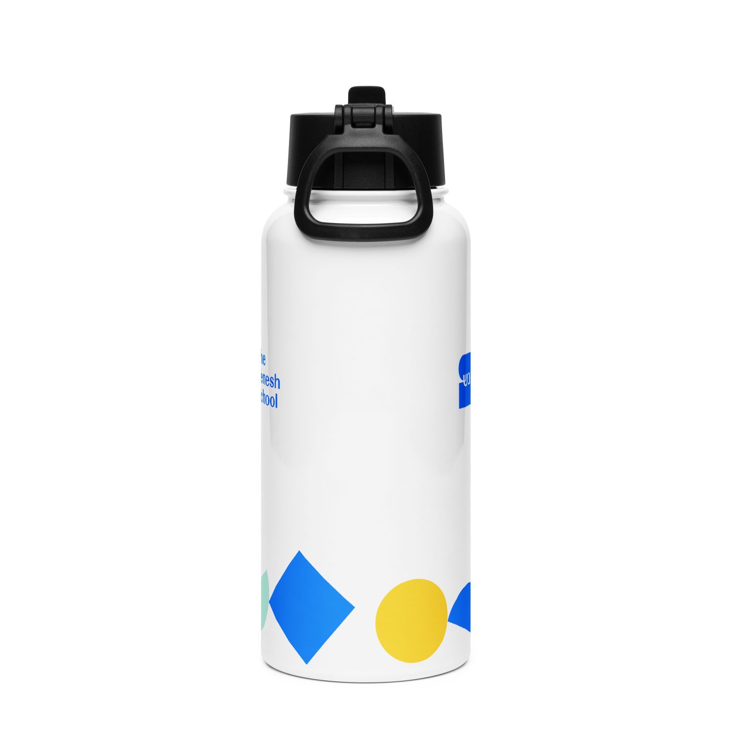 Senesh Stainless steel water bottle with a straw lid