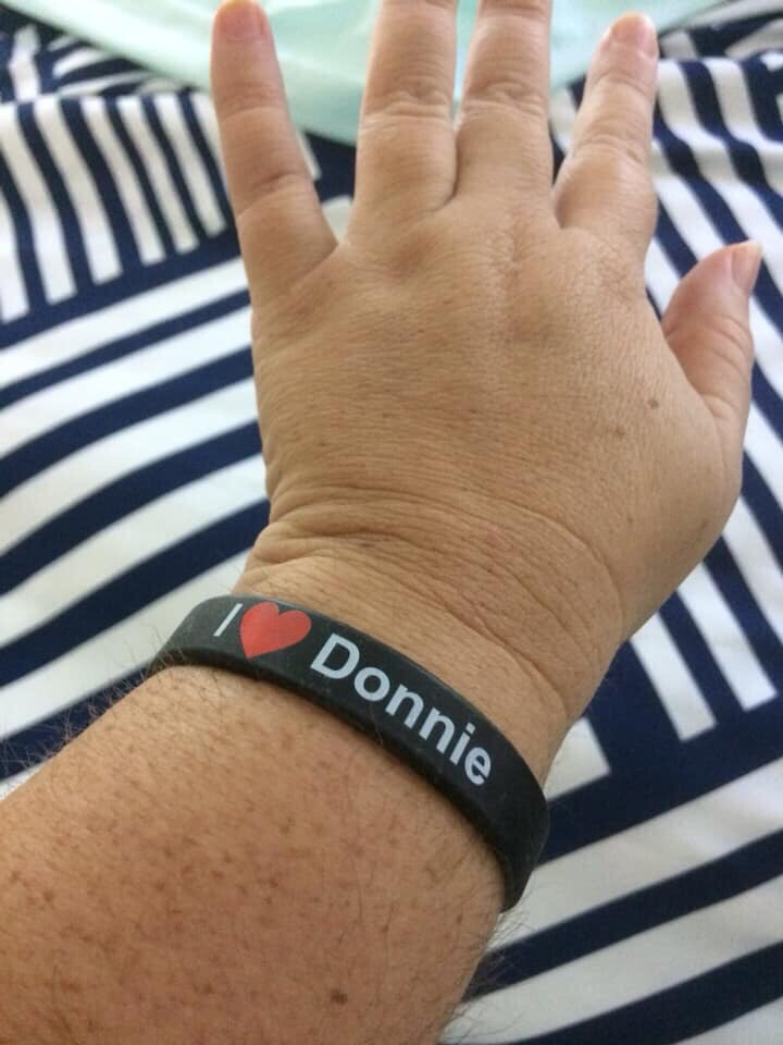 I ❤️ Donnie Wristbands