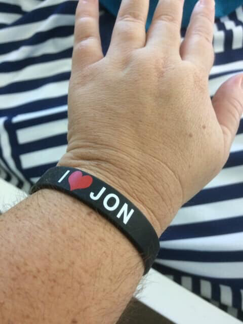 I ❤️ JON Wristbands