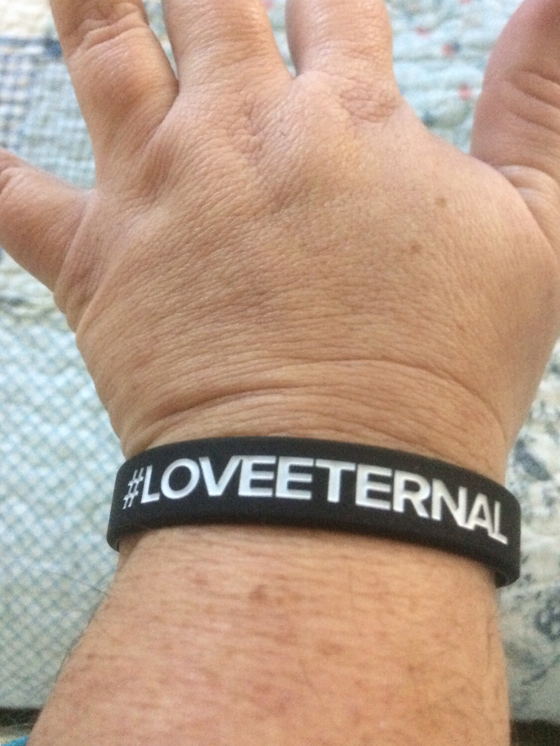 #LOVEETERNAL Wristbands Black Colour